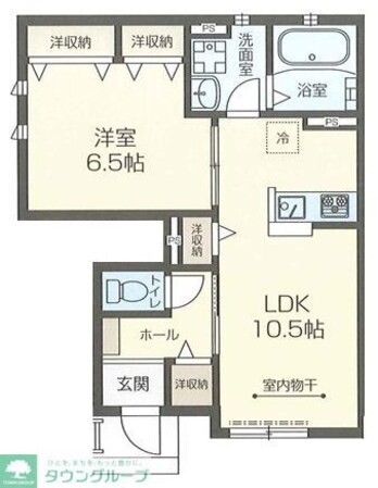 カーサ・ミライトの物件間取画像